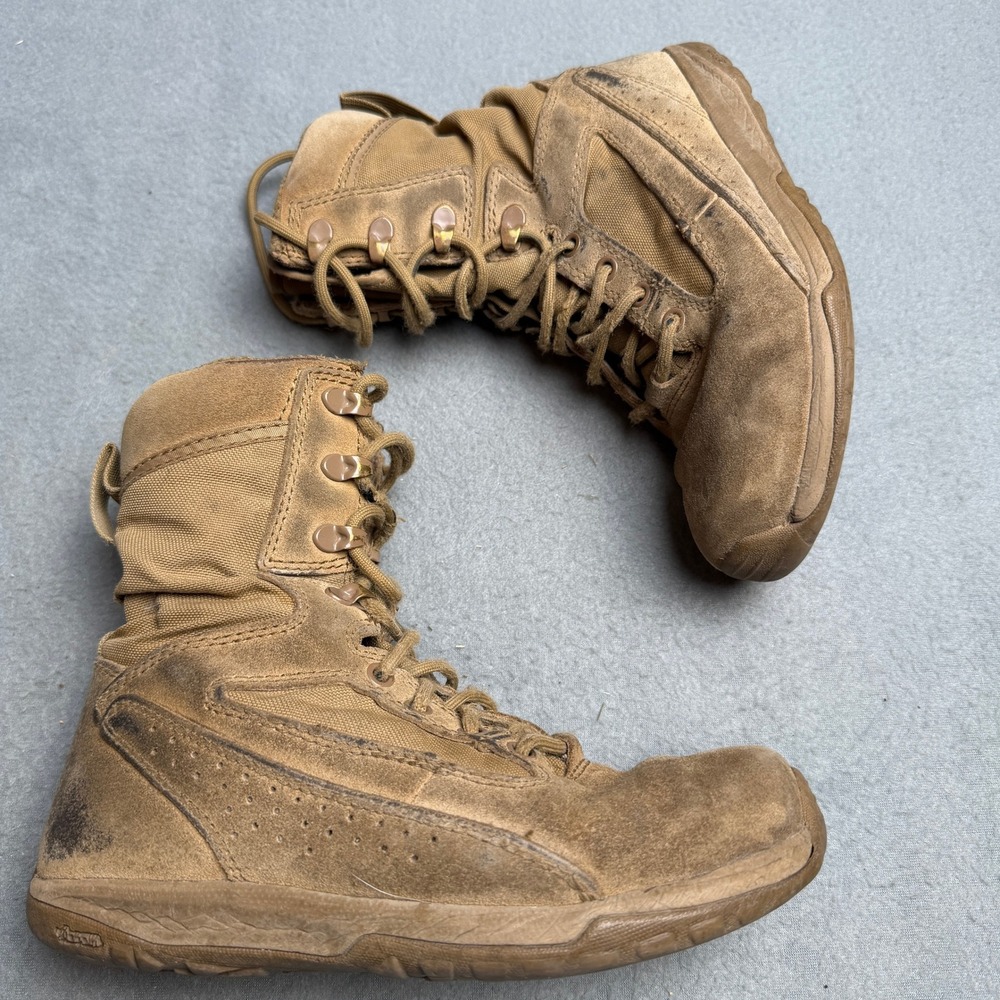 Tactical Research Belleville TR511 Mini-Mil Coyote Brown Boots 5.5R Vibram Sole